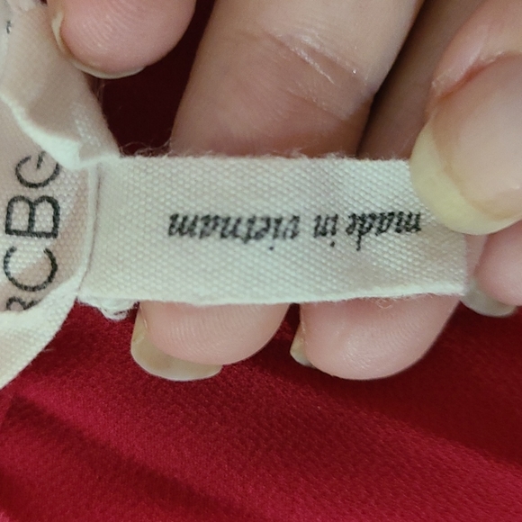 BCBGeneration Pink Flowy Sheer Tank Top - Picture 7 of 9